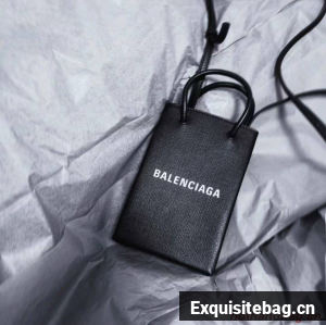 Balenciaga Original Leather Mini Shopper Bag B152865 black Balenciaga Original Leather Mini Shopper Bag B152865 black