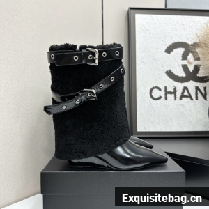 Chanel High Boots Calfskin 97173-1
