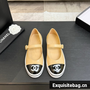 Chanel Mary Janes Kidskin 55729-1