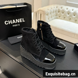 Chanel Ankle Boot Calfskin 45116-1