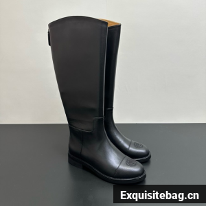 Chanel High Boots Stretch Lambskin G46934 black