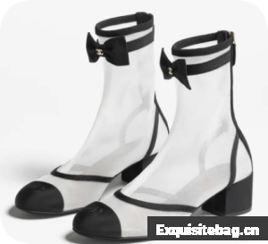 Chanel Mesh and brocade Ankle boots 45008-1