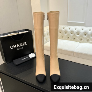 Chanel high boots Calfskin 45078-1