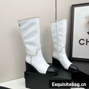 Chanel high boots Calfskin 45082-2