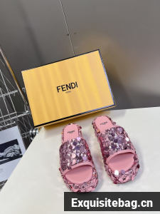 Fendi WOMENS SANDAL Heel 6CM 55240-3