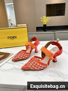 Fendi WOMENS SANDAL heel height 8.5CM 11961-1