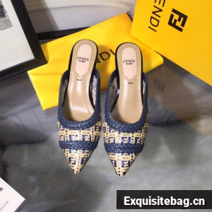 FENDI Shoes FDS00028 Heel 8.5CM