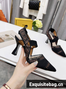 FENDI Shoes FDS00043 Heel 8.5CM