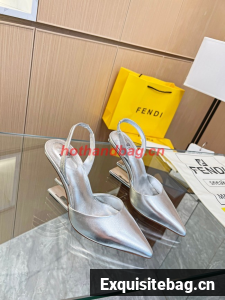 Fendi First leather high-heeled slingbacks 93254-2