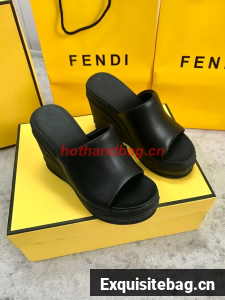 Fendi slippers heel height 8.5CM 93194-1