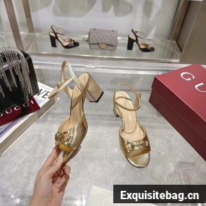 Gucci WOMENS HORSEBIT SANDAL 44938-6