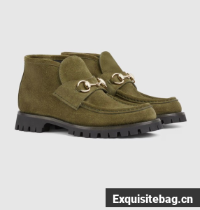 Gucci Womens Horsebit ankle boot 45020-1