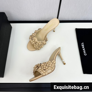 Chanel WOMENS GG SLIDE SANDAL 11293-5