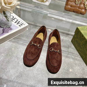 Gucci WOMENS GUCCI JORDAAN LOAFER 55273-1