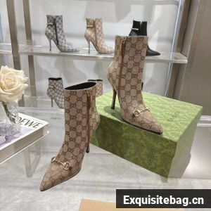 Gucci WOMENS GUCCI SIGNORIA ANKLE BOOT 55262-5