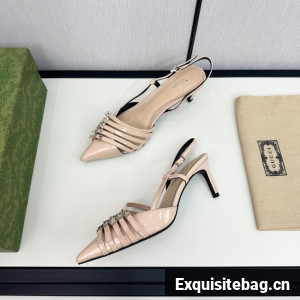 Gucci WOMENS HORSEBIT MID-HEEL SLIDE SANDAL 6CM 11292-5