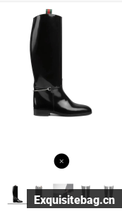 Gucci WOMENS SLIM HORSEBIT BOOT 55752-4