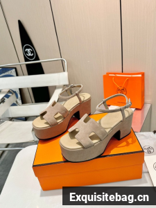 Hermes WOMENS Sandals Heel 8.5CM 55804-2