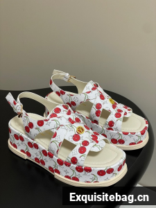 Louis Vuitton Maya Platform Sandal 44975-4