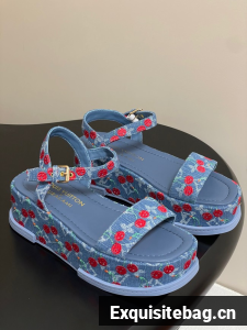 Louis Vuitton Maya Platform Sandal 44975-5