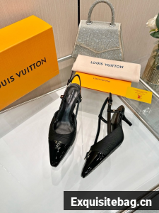 Louis Vuitton Slingback Pump Heel 5.5CM 35970-1 Louis Vuitton Slingback Pump Heel 5.5CM 35970-1