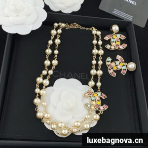 Chanel necklace&Earring CE81894